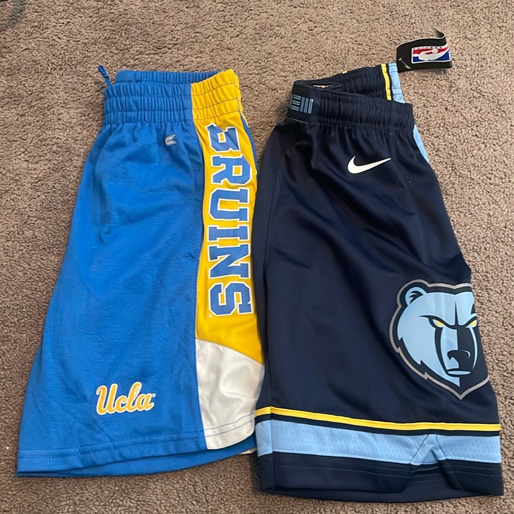 Kids small basketball shorts